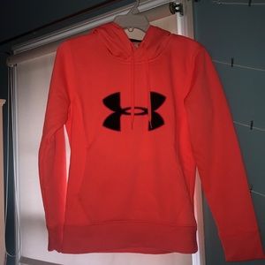 Orange Under Armour Sweatshirt
